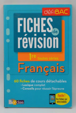 Fiches révision français d'occasion  Biscarrosse