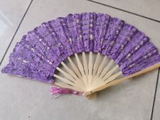 Ventaglio bamboo pizzo usato  Vicenza
