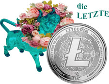 Unze silber litecoin gebraucht kaufen  Bennewitz