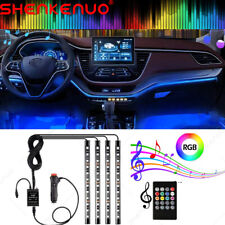 Juego RGB 48 LED debajo del tablero kit luces interiores brillantes roca 4x4 para Jeep Wrangler EE. UU. segunda mano  Embacar hacia Mexico