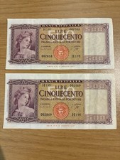 Banconote rare collezione usato  Rumo