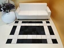 Tappeto patchwork pelle usato  Montaione