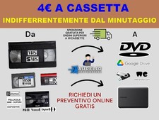 Servizio riversamento vhs usato  Ravanusa