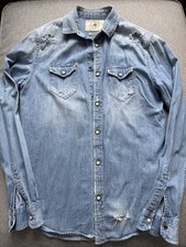 Denim western shirt for sale  MAIDSTONE