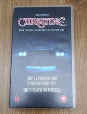 Christine 1983 vhs for sale  HYDE