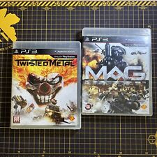 Lote 2 Twisted Metal e MAG PS3 PlayStation 3 Ásia Inglês Completo com Manual Sony comprar usado  Enviando para Brazil
