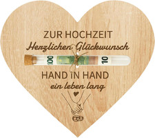 Hochzeit holz karte gebraucht kaufen  Ganderkesee