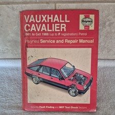 Haynes manual vauxhall for sale  BRACKLEY