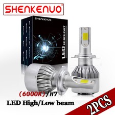 2X Luces Fuertes Para Auto Coche Luz Lâmpada Carro H7 LED SUPER BRILHANTE Branco 6000k comprar usado  Enviando para Brazil