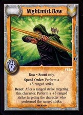 Nightmist Bow - FOIL - Item - Warlord Saga of the Storm comprar usado  Enviando para Brazil