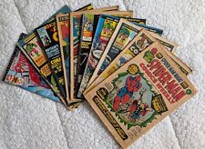 Vintage marvel comics for sale  LOUGHBOROUGH