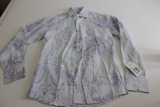 Usado, CAMISA MANGA COMPRIDA NOVA COM ETIQUETAS Seven D Paisley pequena S 15 x 33/34  comprar usado  Enviando para Brazil
