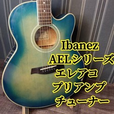 Guitarra elétrica acústica Ibanez AEL series AEL15E-TOS-3T-01 azul usada, usado comprar usado  Enviando para Brazil