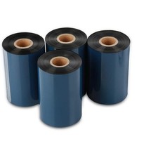 Fita de transferência térmica de 4 cera para impressora Zebra 110mm x 450M rolo de 4,33" x 1476" comprar usado  Enviando para Brazil
