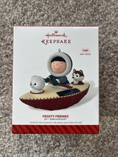 2014 Hallmark Keepsake FROSTY FRIENDS 35º Aniversário Magic Solar Motion Caiaque comprar usado  Enviando para Brazil