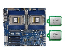 Placa-mãe Gigabyte MZ72-HB2 servidor soquete duplo + 2x CPU AMD EPYC 7742 64 núcleos comprar usado Placa-mãe Gigabyte MZ72-HB2 servidor soquete duplo + 2x CPU AMD EPYC 7742 64 núcleos comprar usado  Enviando para Brazil