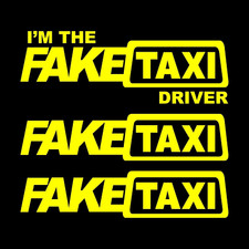 Confezione adesivi faketaxi usato  Roma