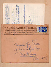 Lettre timbre vignette d'occasion  Lectoure