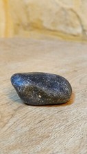Pedra de rio polida natural - seixo preto liso para decoração, cura ou artesanato comprar usado  Enviando para Brazil