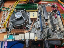 Asus P5B-Deluxe + Intel Core 2 Duo E7500 + 3GB DDR2 + escudo de E/S  comprar usado  Enviando para Brazil
