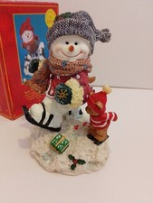 Vintage resin snowman for sale Vintage resin snowman for sale  DERBY