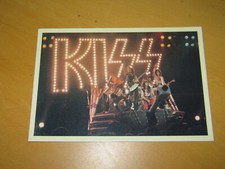 KISS - GENE SIMMONS ETC - VINTAGE 1980's POSTCARD  (A), usado comprar usado  Enviando para Brazil