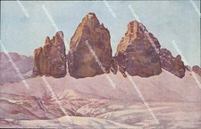 As6 cartolina cime usato  Tramonti