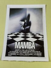 Mamba locandina poster usato  Bari