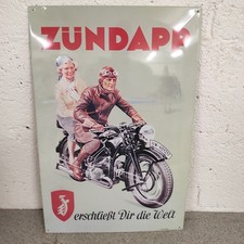 Werbeschild blech zündapp gebraucht kaufen  Simmerath