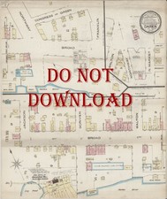 Mapa histórico de 1885 cópia Dawson Georgia 17" X 20" DETALHADO comprar usado  Enviando para Brazil