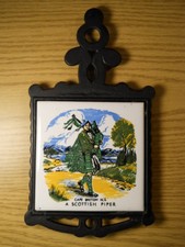 Lembrança Scottish Bagpiper Piper ferro fundido rebite Cabo Ilha Breton Nova Escócia comprar usado  Enviando para Brazil