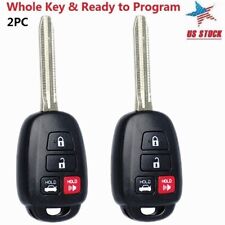 2 para 2014 2015 2016 2017 2018 Toyota Camry Corolla Tacoma controle remoto chaveiro de carro comprar usado  Enviando para Brazil