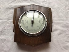 Antique barometer wooden for sale  KING'S LYNN