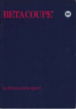 Catalogue brochure lancia d'occasion  Palaiseau