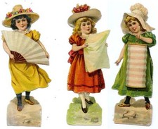 Decoupi ancien fillettes d'occasion  Bagnolet