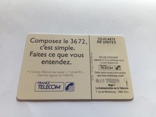 Telecarte publique so3. d'occasion Telecarte publique so3. d'occasion  Montreuil