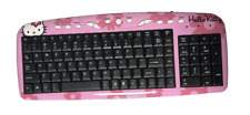 Teclado Sakar USB Hello Kitty rosa e preto TESTADO EM EXCELENTE ESTADO USADO, usado comprar usado  Enviando para Brazil