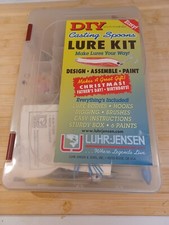 Kit de isca de pesca com colheres de lançamento e lulas Construa seu próprio sal fresco de peixe DYI comprar usado  Enviando para Brazil