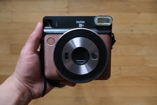 Câmera de Filme Instantânea Instax SQ6 Quadrada Ouro Rosa, usado comprar usado  Enviando para Brazil