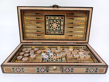 Backgammon checkers board for sale  BRISTOL