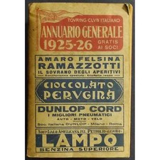 Annuario generale 1925 usato  Alessandria