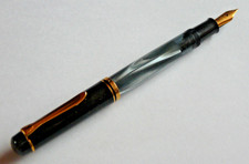 Pelikan M 200 Classic wypełniacz tłokowy - szary/czarny - pozłacane stalowe sprężyny na sprzedaż  Wysyłka do Poland