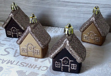 Christbaumkugeln häuser gold gebraucht kaufen  Alsdorf