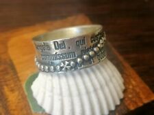 Anello rosario argento usato  Villasalto