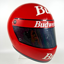 Capacete de corrida Budweiser decoração cerveja homem caverna display bud 1998 vermelho comprar usado  Enviando para Brazil