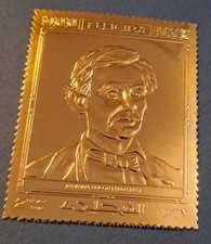 Gold stamp timbre d'occasion  France