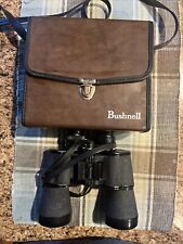 Binóculos Bushnell vintage com estojo de couro marrom 10x50 grande angular, sem tampas comprar usado  Enviando para Brazil