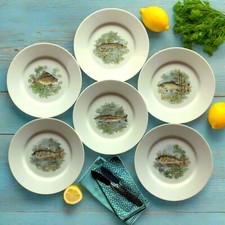 Limoges fish plates. d'occasion  Sauzé-Vaussais