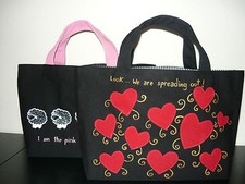 Handtasche canvas leinen gebraucht kaufen  Königsfeld im Schwarzwald