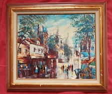 Superbe huile post d'occasion  Vic-sur-Aisne